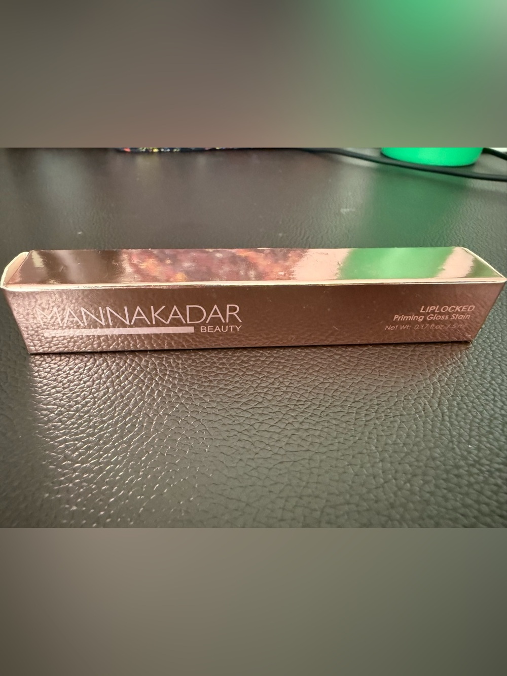 Manna Kadar Rose Gold Liplocked Priming Gloss Stain